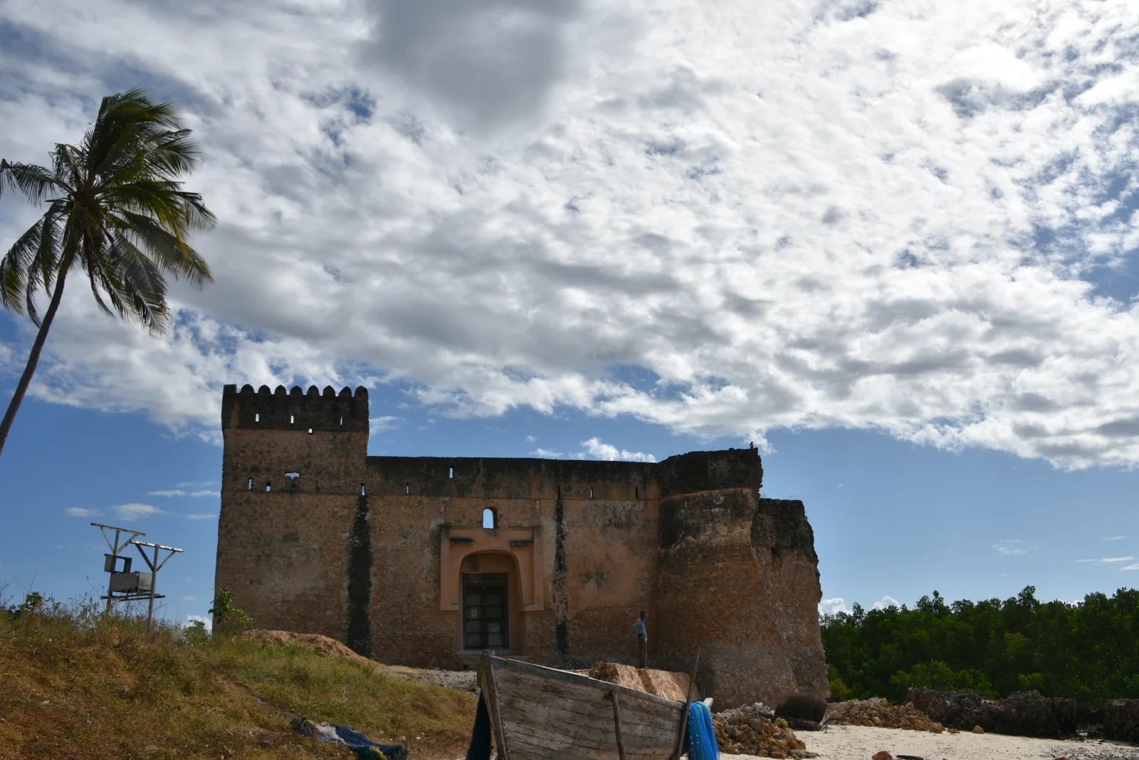 Forte portoghese del Gereza costruito dopo l'arrivo di Vasco da Gama nel 1498