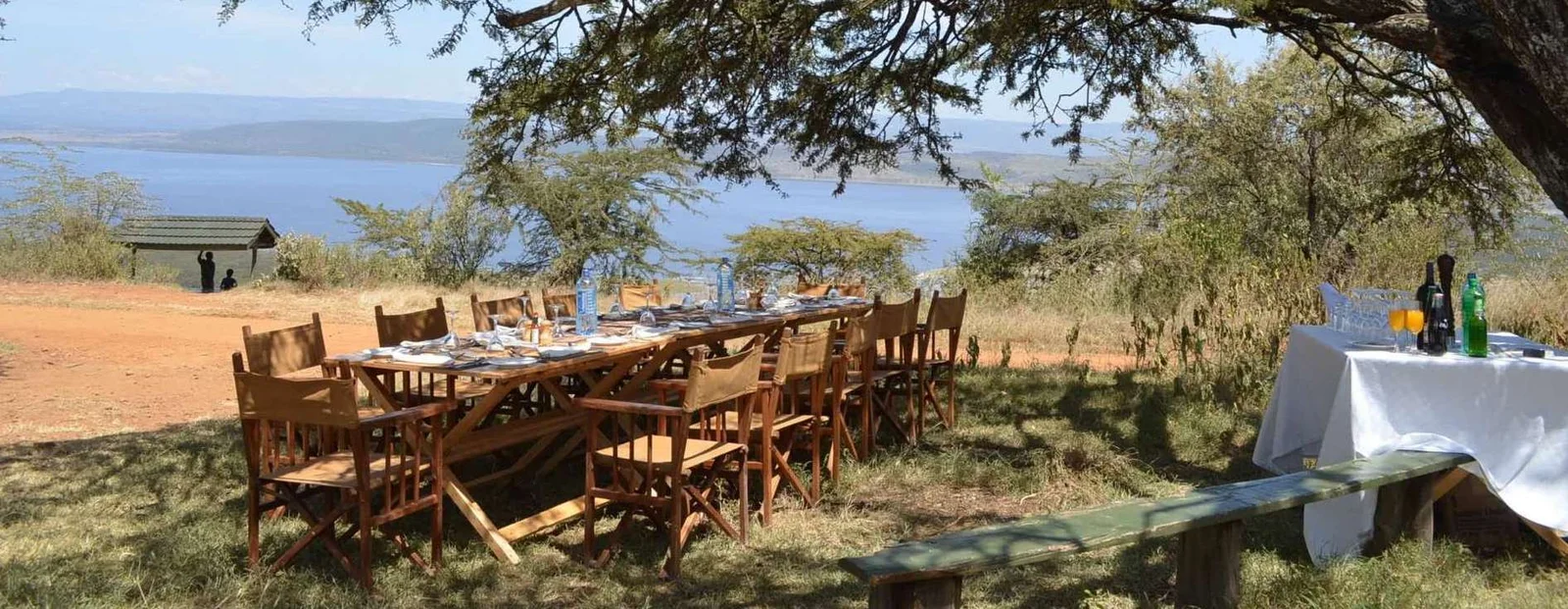 Ende September auf den östlichen Uferebenen des Sees — das Trockenzeit-Licht, für das Nakuru-Fotografen immer wieder zurückkommen, mit Breitmaulnashorn und Rosapelikanen im selben Bild.