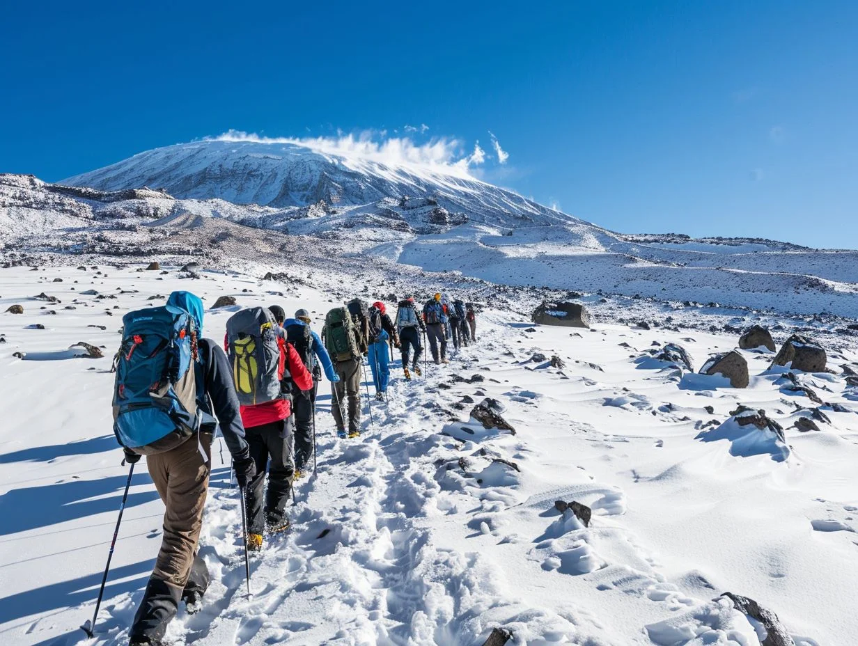 17-tägige Kilimanjaro-Machame-Route + klassische Safari + Zanzibar